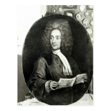 Portrait du compositeur Tomaso Giovanni Carte Postale