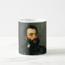 Portrait du duc d'Urbino par Titian Tasse À Café