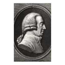 Portrait from a medallion of Adam Smith posters