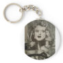 PORTRAIT IN BLACK AND WHITE KEY CHAINS
