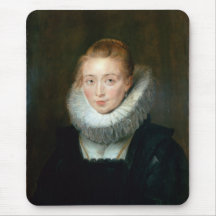 Portrait Maid Honour Infanta Isabella Rubens Paul Mouse Pad