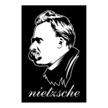 Portrait Mousepad de Frederich Nietzsche affiches