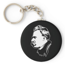 Portrait Mousepad de Frederich Nietzsche porte-clés