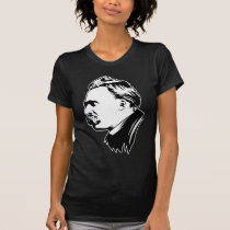 Portrait Mousepad de Frederich Nietzsche t-shirts
