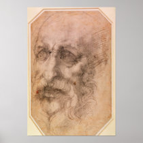 Portrait of a Bearded Man Poster