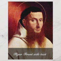Portrait Of A Carthusian By Christus Petrus Full Color Flyer