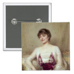 Portrait of a Countess Pinback Buttons