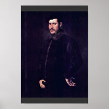 Portrait Of A Gentleman By Tintoretto Jacopo (Best Posters