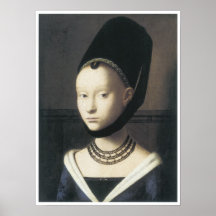 Portrait of a Lady, 1470 , Petrus Christus Poster
