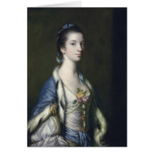 Portrait of a Lady, 1758 Card