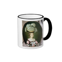 Portrait of a Lady in a Hat mugs
