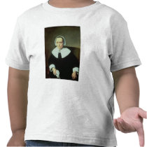 Portrait of a Lady with White Collar and Cuffs t-shirts
