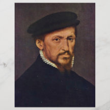 Portrait Of A Man By Key Willem (Best Quality) Custom Flyer