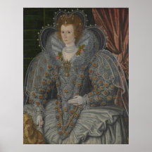 Portrait of a Noblewoman Print