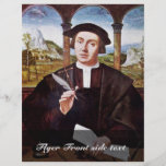 Portrait Of A Notary By Quentin Massys Flyers