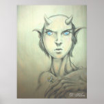 portrait of a satyr print