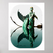 Portrait of a Siren Print