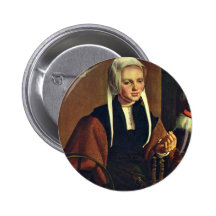 Portrait Of A Woman [1]. By Maarten Van Heemskerck Pin