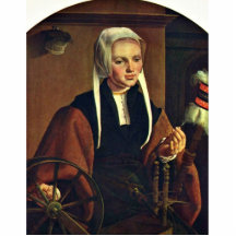 Portrait Of A Woman [1]. By Maarten Van Heemskerck Cut Out