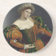 Portrait of a Woman Inspired by Lucretia Coaster