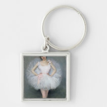 Portrait of a Young Ballerina Key Chains