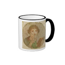 Portrait of a young girl coffee mugs