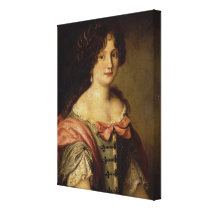 Portrait of a young lady canvas prints