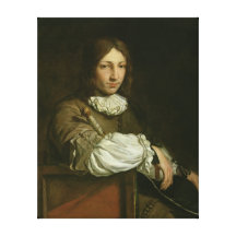 Portrait of a Young Man Canvas Print
