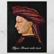 Portrait Of A Young Man In Profile By Masaccio (Be Flyer