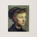 Portrait of a young woman, 1867 jigsaw puzzle