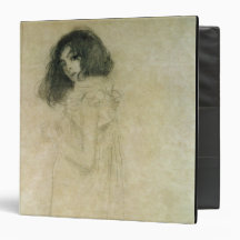 Portrait of a young woman, 1896-97 binders