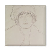 Portrait of a Young Woman magnets