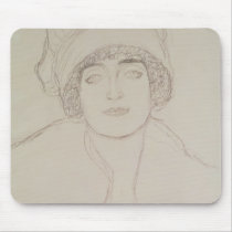 Portrait of a Young Woman mousepads