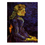 Portrait of Adeline Ravoux by Vincent van Gogh Post Cards