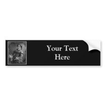 Portrait of African American Woman ~ 1850 Bumper Stickers