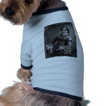 Portrait of African American Woman ~ 1850 Doggie Tee Shirt