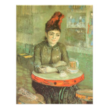 Portrait of Agostina Segatori by Vincent van Gogh Invites