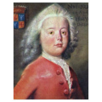 Portrait Of Albert Fabricius By Tako Hajo Jelgersm Personalized Flyer