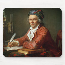 Portrait of Alphonse Leroy, 1783 Mousepads