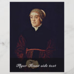 Portrait Of An Elderly Lady By Neufchâtel Nicolas Custom Flyer