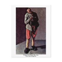 Portrait Of An Elderly Man (Age) By La Tour George Postcards