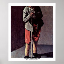 Portrait Of An Elderly Man (Age) By La Tour George Poster