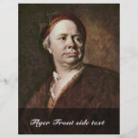 Portrait Of An Elderly Man,  By Peter Johannes Flyer Design