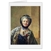 Portrait Of Anne-Marie Françoise Doré Card