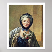 Portrait Of Anne-Marie Françoise Doré Poster