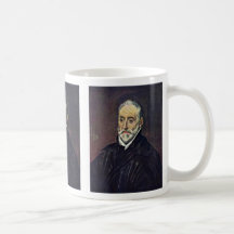 Portrait Of Antonio Covarrubias By Greco El Coffee Mugs