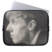 Portrait of Aubrey Beardsley (1872-98) by Frederic Laptop Sleeves