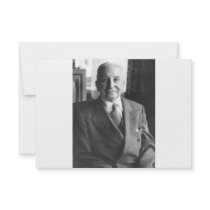 Portrait of Austrian Economist Ludwig Von Mises Invite