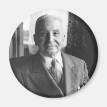 Portrait of Austrian Economist Ludwig Von Mises Refrigerator Magnet