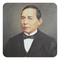 Portrait of Benito Juarez , 1948 Sticker